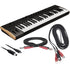 Collage showing components in Korg Keystage 49 Poly AT MIDI Keyboard Controller CABLE KIT