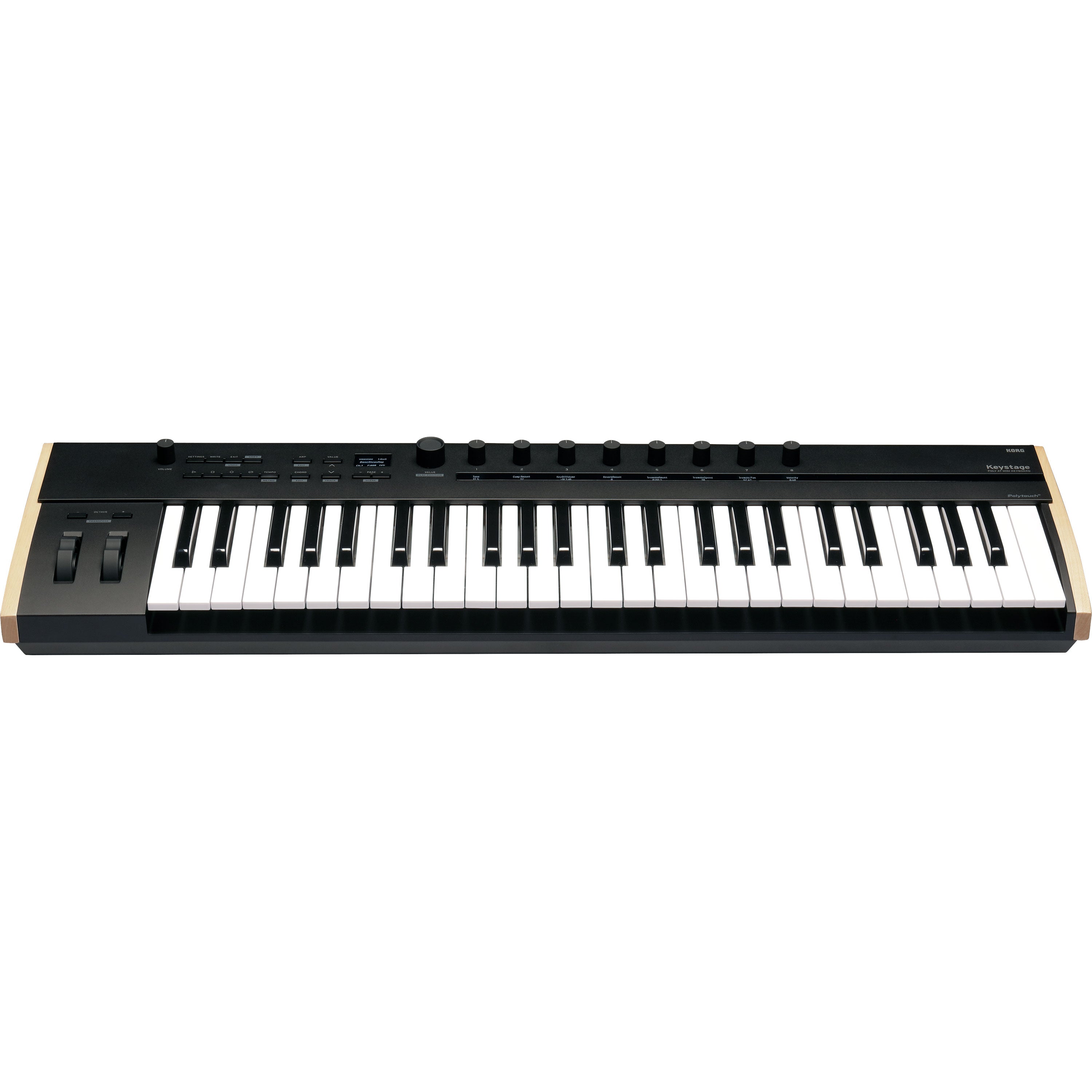 midi keyboard pedal Korg Keystage 49 Poly AT MIDI Keyboard Controller PEDAL KIT – Kraft Music