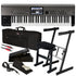 Collage image of the Korg Krome EX 61 Music Workstation STAGE RIG