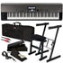 Collage image of the Korg Krome EX 88 Music Workstation STAGE RIG