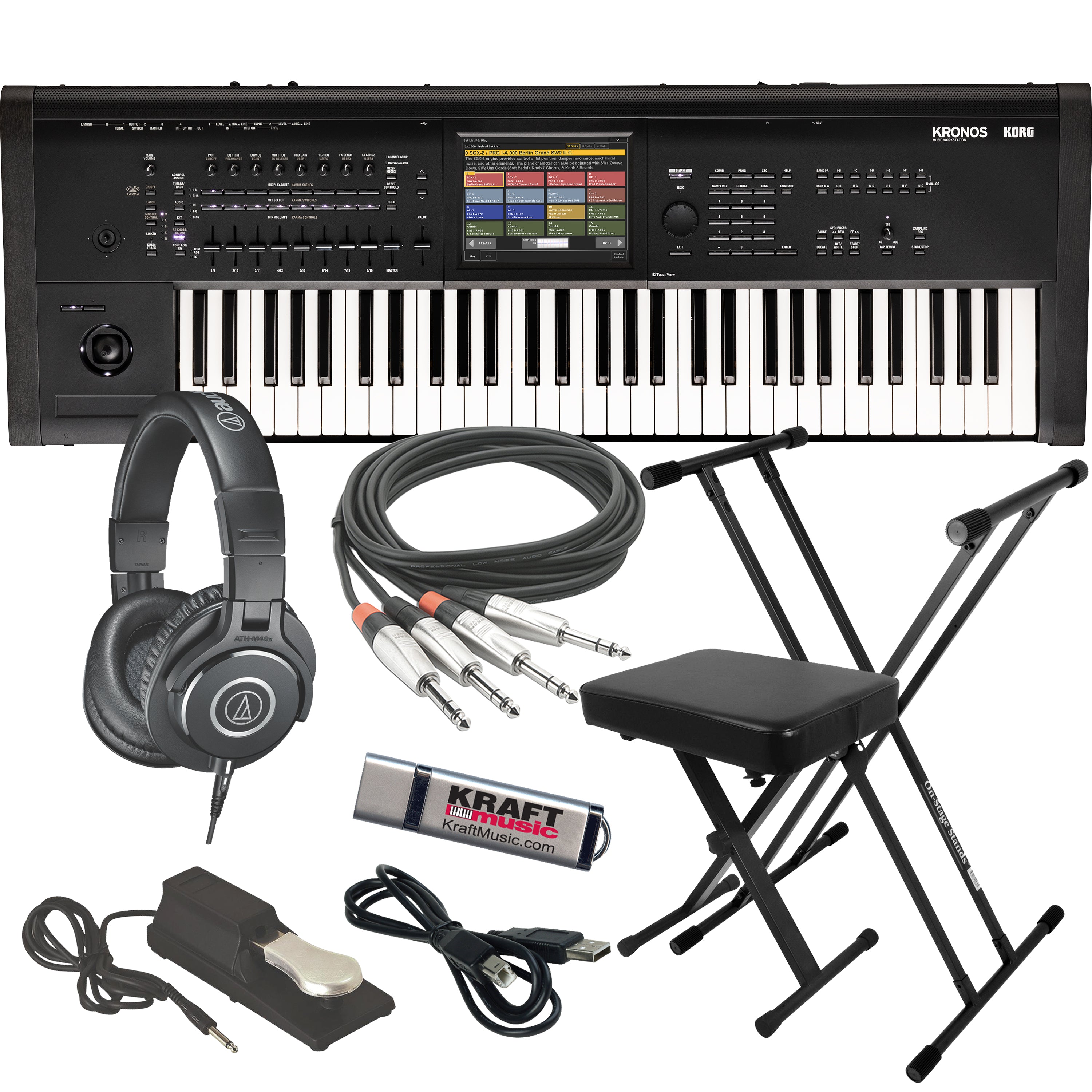 KORG KRONOS 61鍵 電子オルガン Korg Kronos 61 – United States