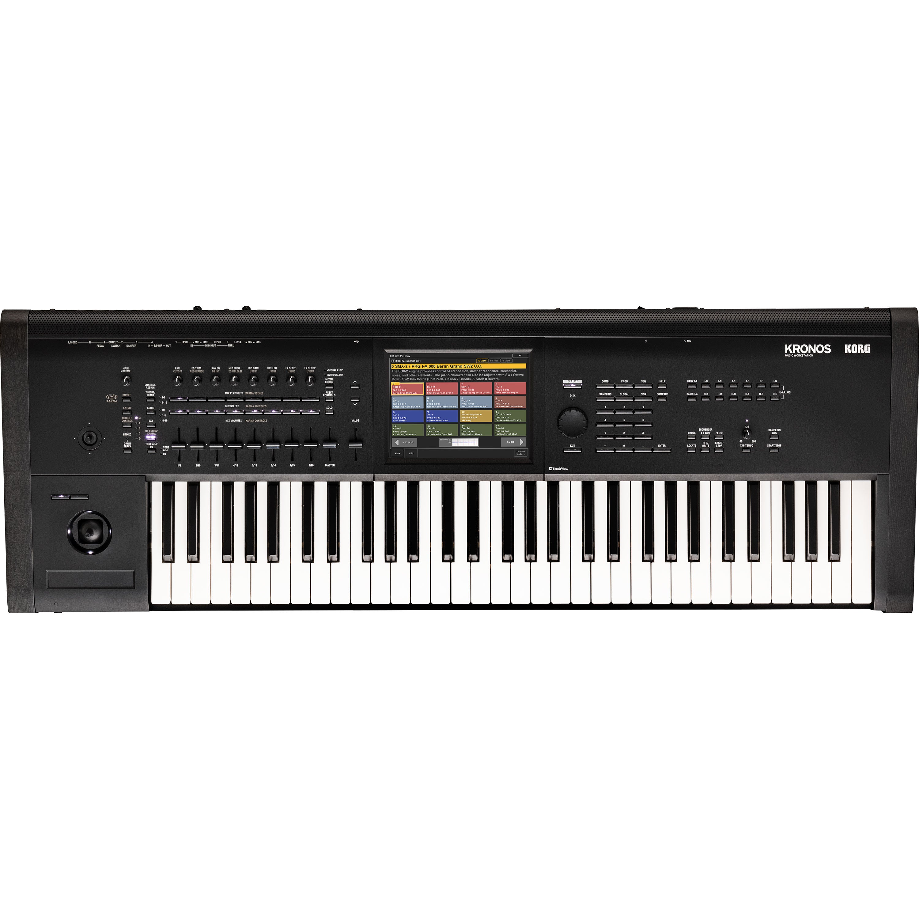 Korg Kronos 3 61-Key Music Workstation View 1