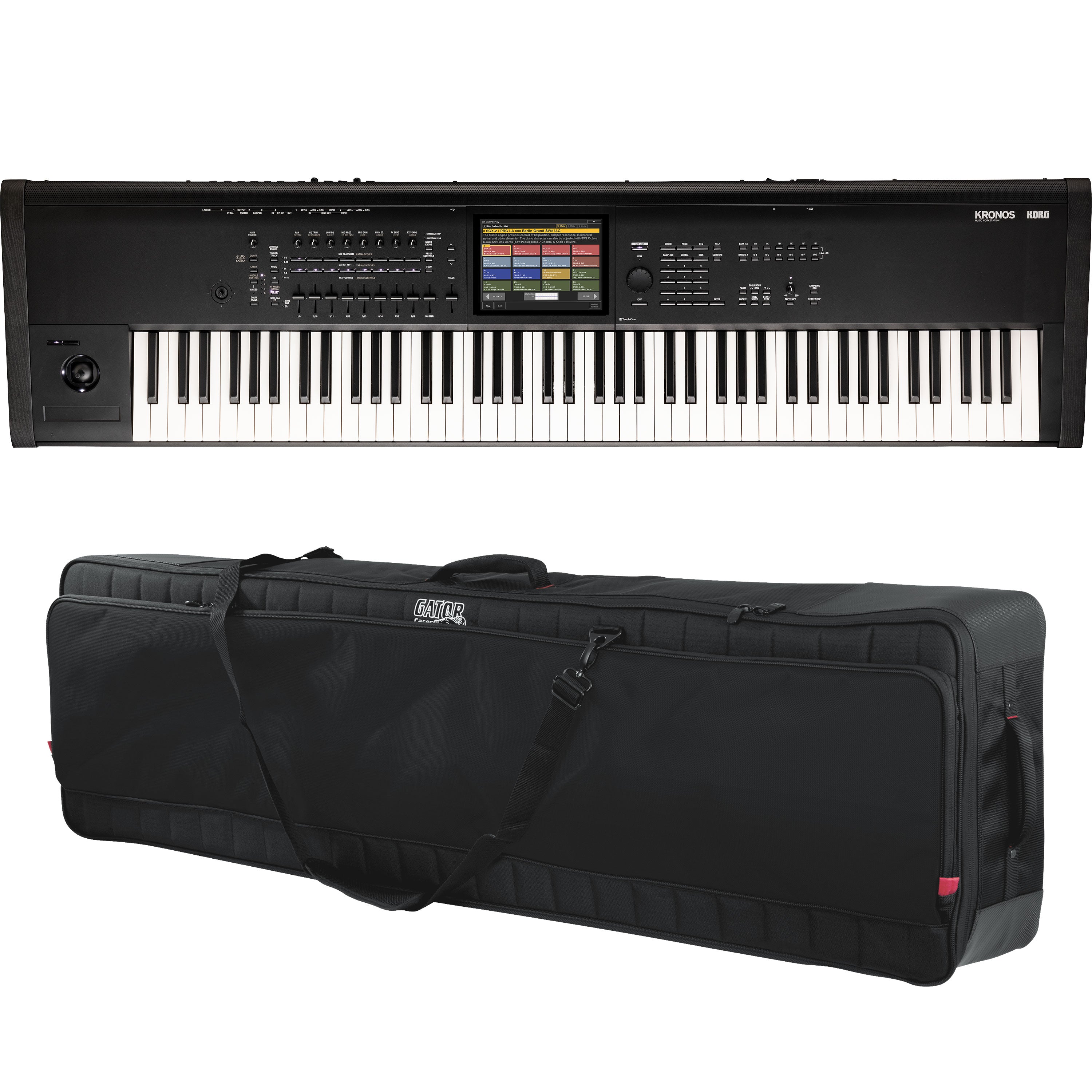 鍵盤楽器 korg kronos3 88 Korg Kronos 3 88-Key Music Workstation CARRY BAG KIT – Kraft Music