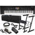 Collage showing components in Korg Kronos 3 88-Key Music Workstation STAGE RIG