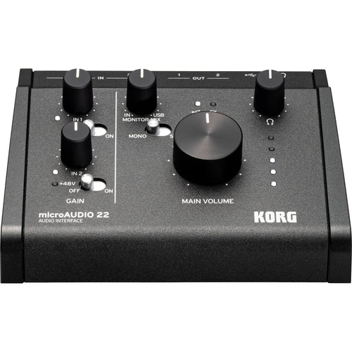 Korg MicroAudio 22 Audio Interface View 3