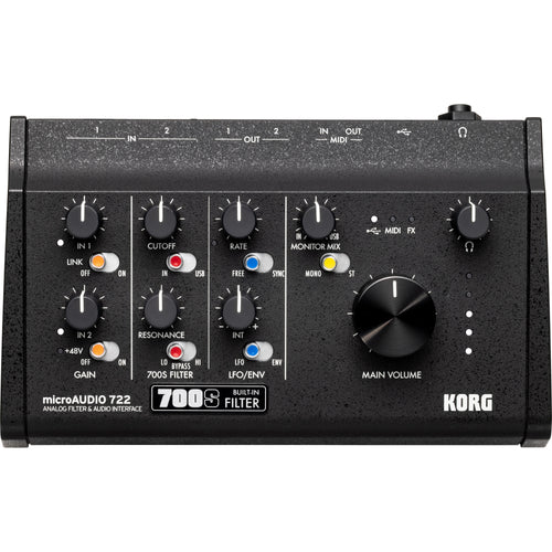 Korg MicroAudio 22 Audio Interface with Analog Filter View 1
