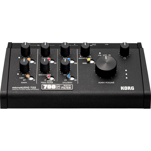 Korg MicroAudio 22 Audio Interface with Analog Filter View 3
