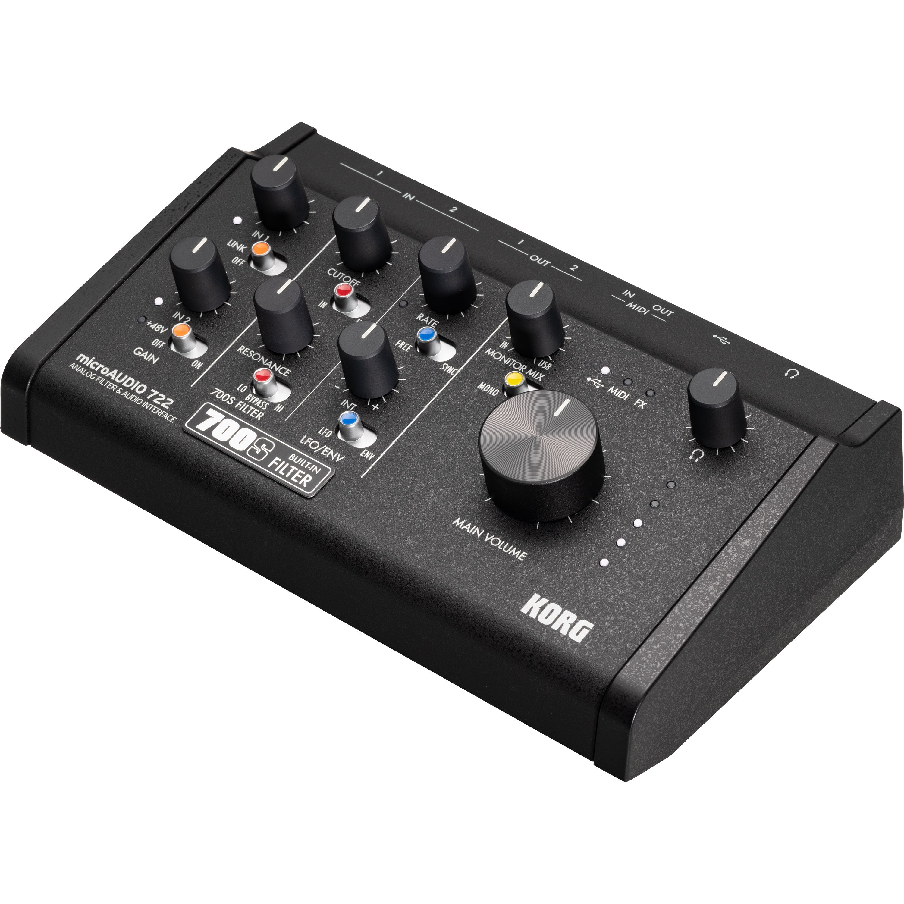 Korg MicroAudio 22 Audio Interface with Analog Filter View 4