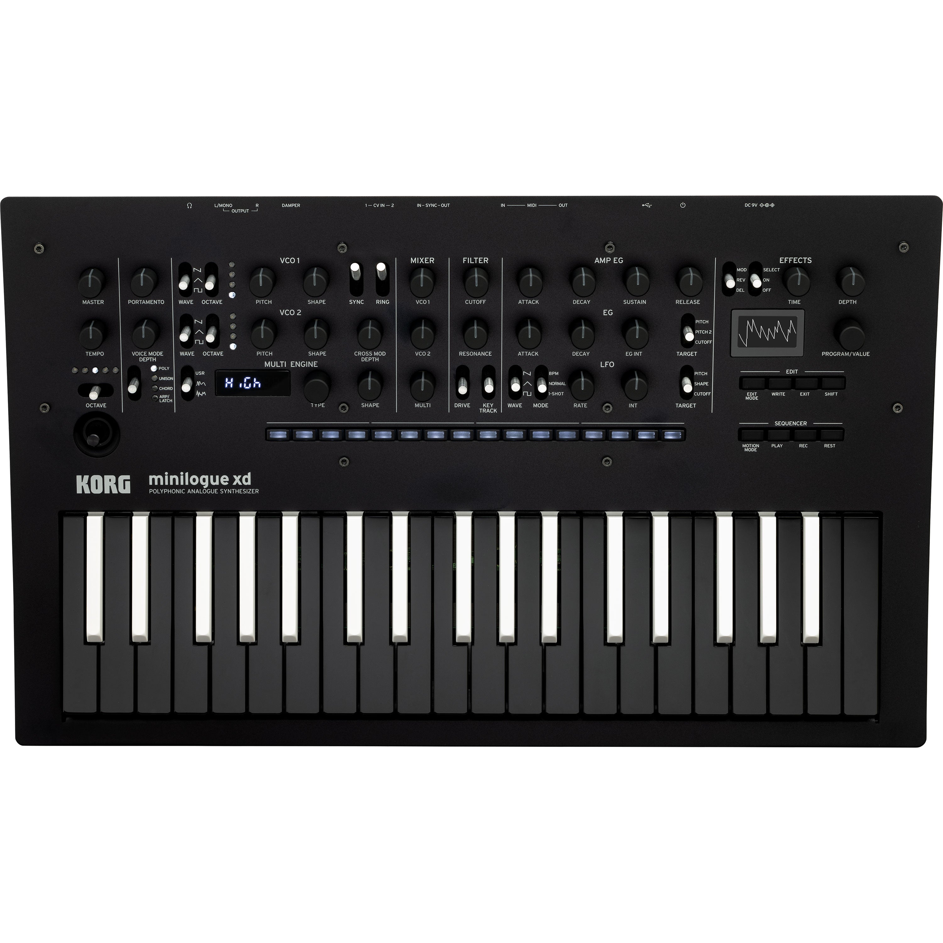Korg Minilogue XD Inverted Polyphonic Analog Synthesizer Korg Minilogue XD Inverted Polyphonic Analog Synthesizer