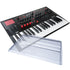 Collage showing components in Korg Modwave Mk II 37-Key Wavetable Synthesizer DECKSAVER KIT