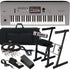 Collage showing components in Korg Nautilus AT 61-Key Music Workstation - Gray STAGE RIG
