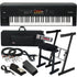 Collage image of the Korg Nautilus 73 Music Workstation STAGE RIG