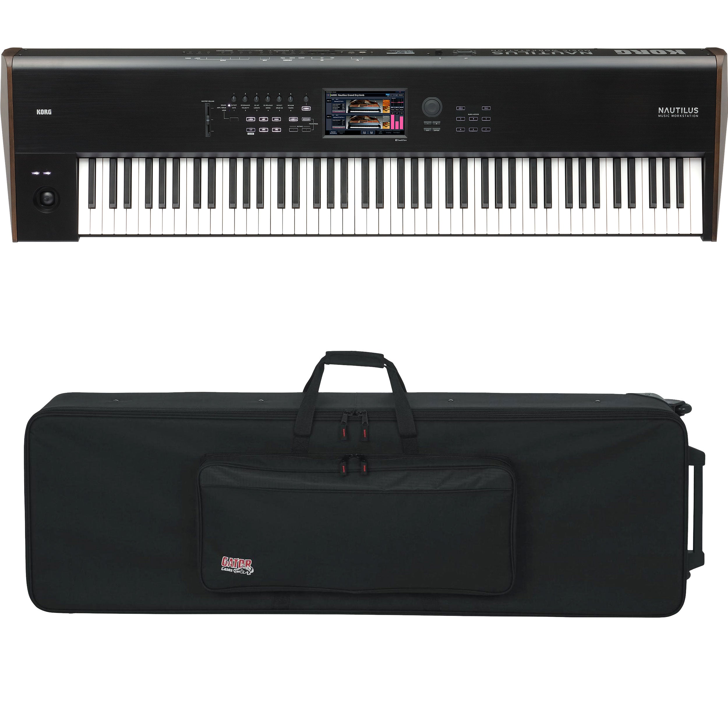 Korg Nautilus 88 Music Workstation CARRY BAG KIT – Kraft Music Korg Nautilus 88 Music Workstation CARRY BAG KIT – Kraft Music