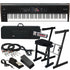 Collage image of the Korg Nautilus 88 Music Workstation STAGE RIG