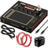 Collage showing components in Korg Nu:Tekt NTS-3 Kaoss Pad Programmable Effect Kit POWER & CABLE KIT