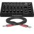 Collage showing components in Korg Nu:Tekt NTS-4 Performance Mixer Kit BASIC CABLE KIT