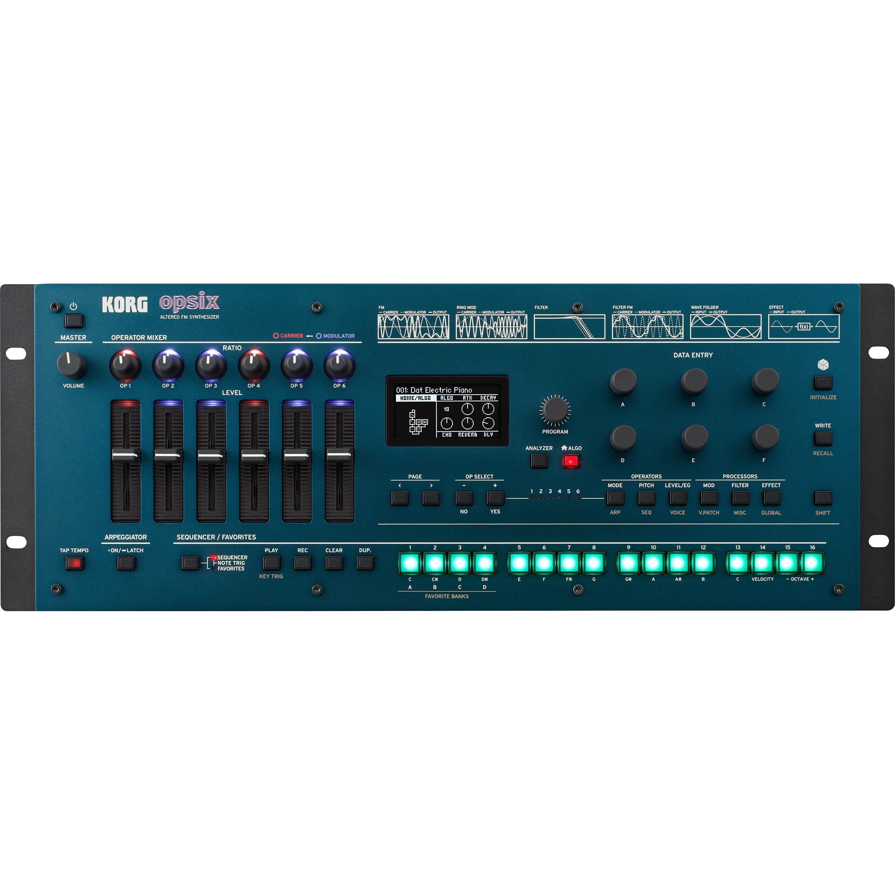 Korg Opsix Module Altered FM Synthesizer CONTROLLER RIG Korg Opsix Module Altered FM Synthesizer CONTROLLER RIG