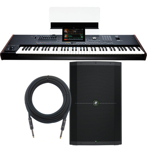 Korg PA5X 76-key Professional Arranger Workstation Keyboard MONITOR KIT