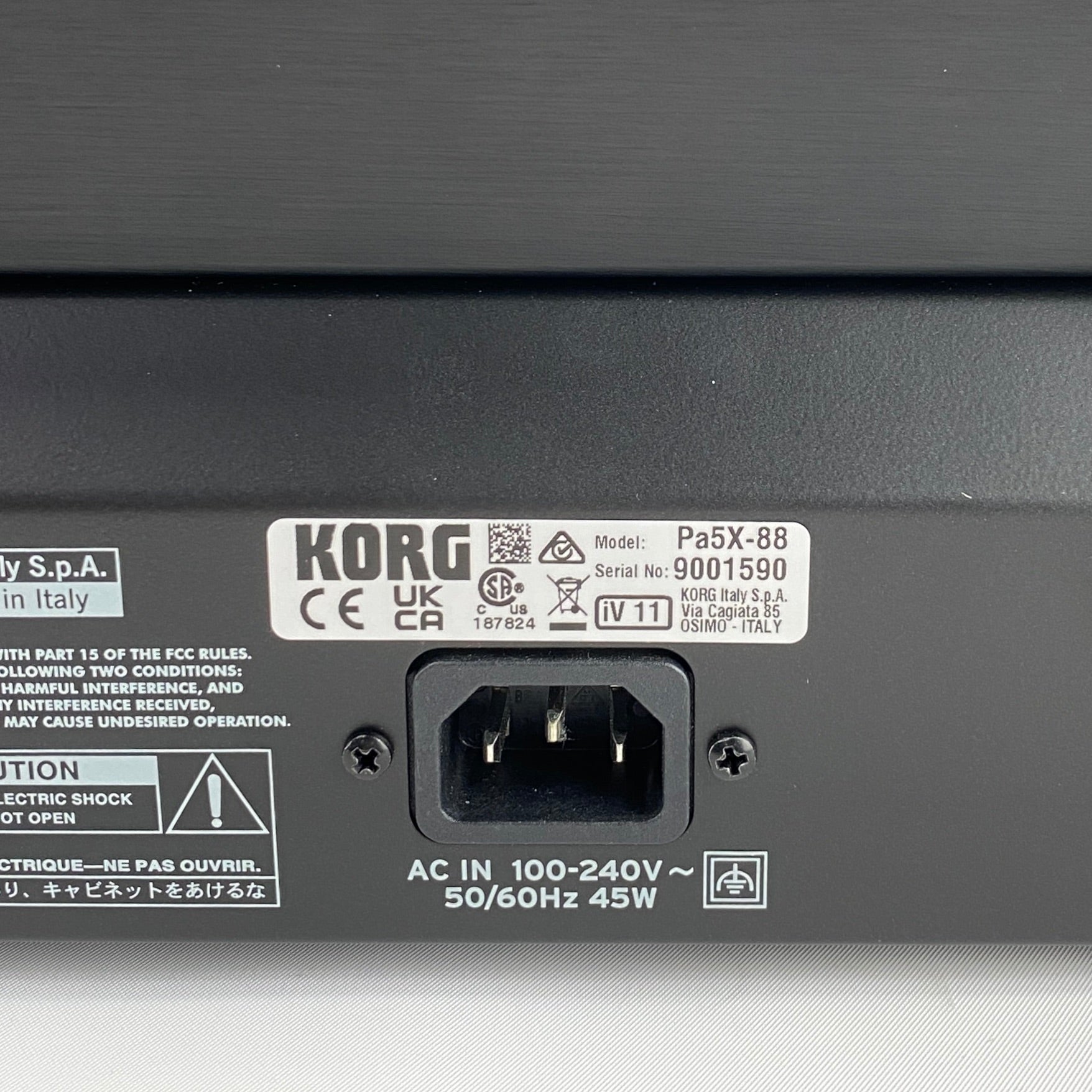 Korg PA5X 88-key Professional Arranger Workstation Keyboard (Demo)