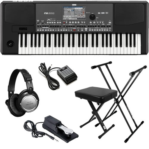 korg pa600 professional arranger keyboard key essentials bundle