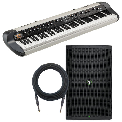 Korg SV-2S 73 Stage Vintage Piano - Vintage Creme MONITOR KIT