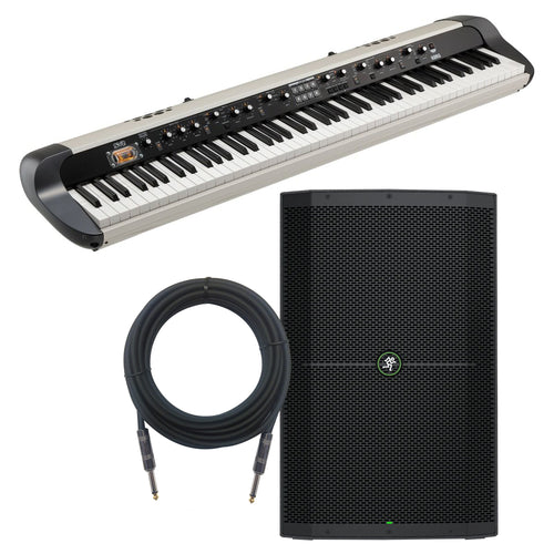 Korg SV-2S 88 Stage Vintage Piano - Vintage Creme MONITOR KIT