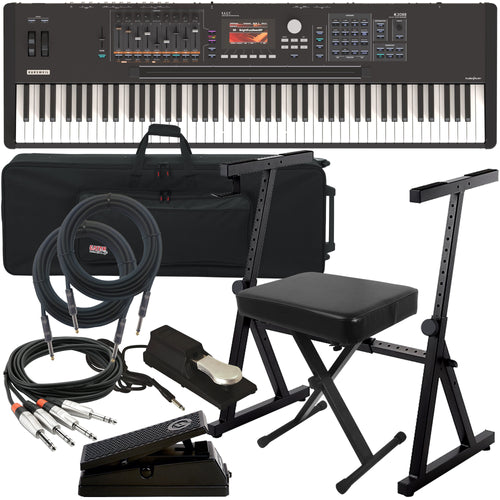 Kurzweil K2088 Synthesizer Workstation STAGE ESSENTIALS BUNDLE