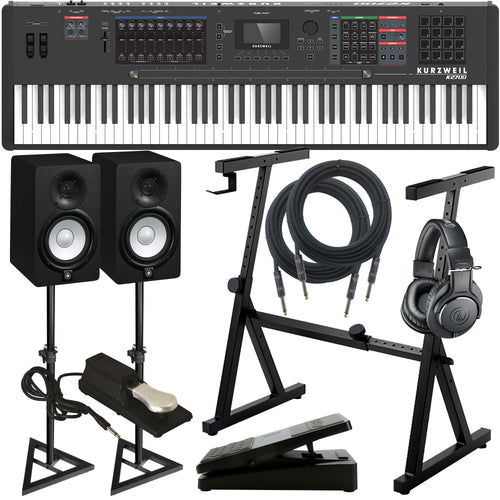 Kurzweil K2700 88-Key Music Workstation STUDIO ESSENTIALS BUNDLE