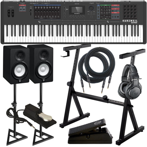 Kurzweil K2700 88-Key Music Workstation STUDIO ESSENTIALS BUNDLE