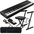 Kurzweil KaE1 Digital Piano - Black STAGE ESSENTIALS BUNDLE