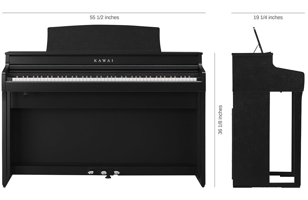 Kawai CA401 Concert Artist Digital Piano - Light Oak – Kraft Music