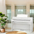 Kawai CA701 Digital Piano - Satin White in a stylish room