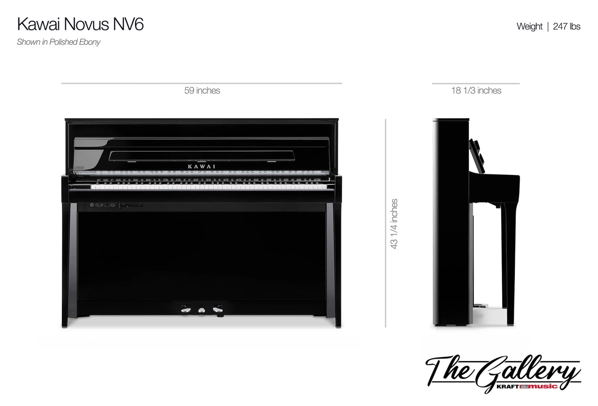 NV6 dimensions and weight