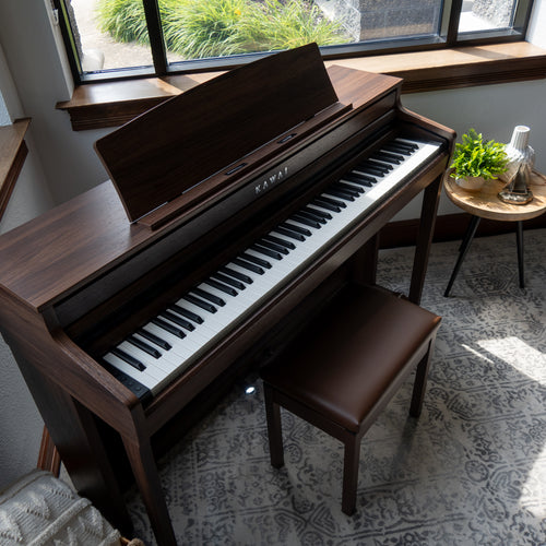 Kawai CA401 Concert Artist Digital Piano - Mocha Walnut - View 5