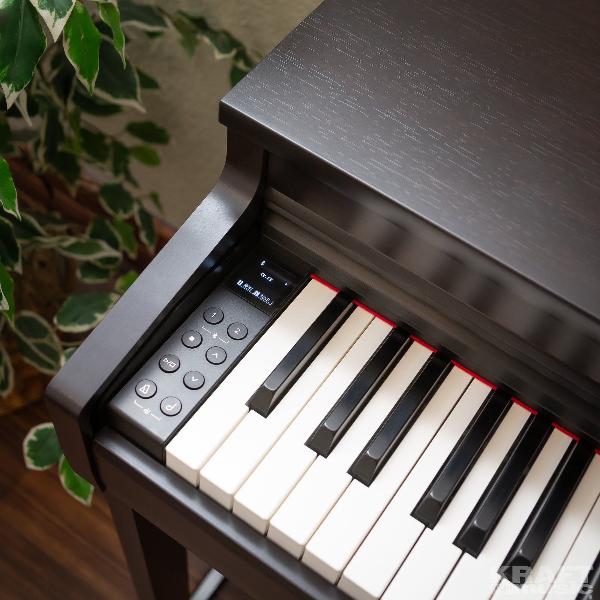 Kawai CN201 Digital Piano - Premium Rosewood - Controls