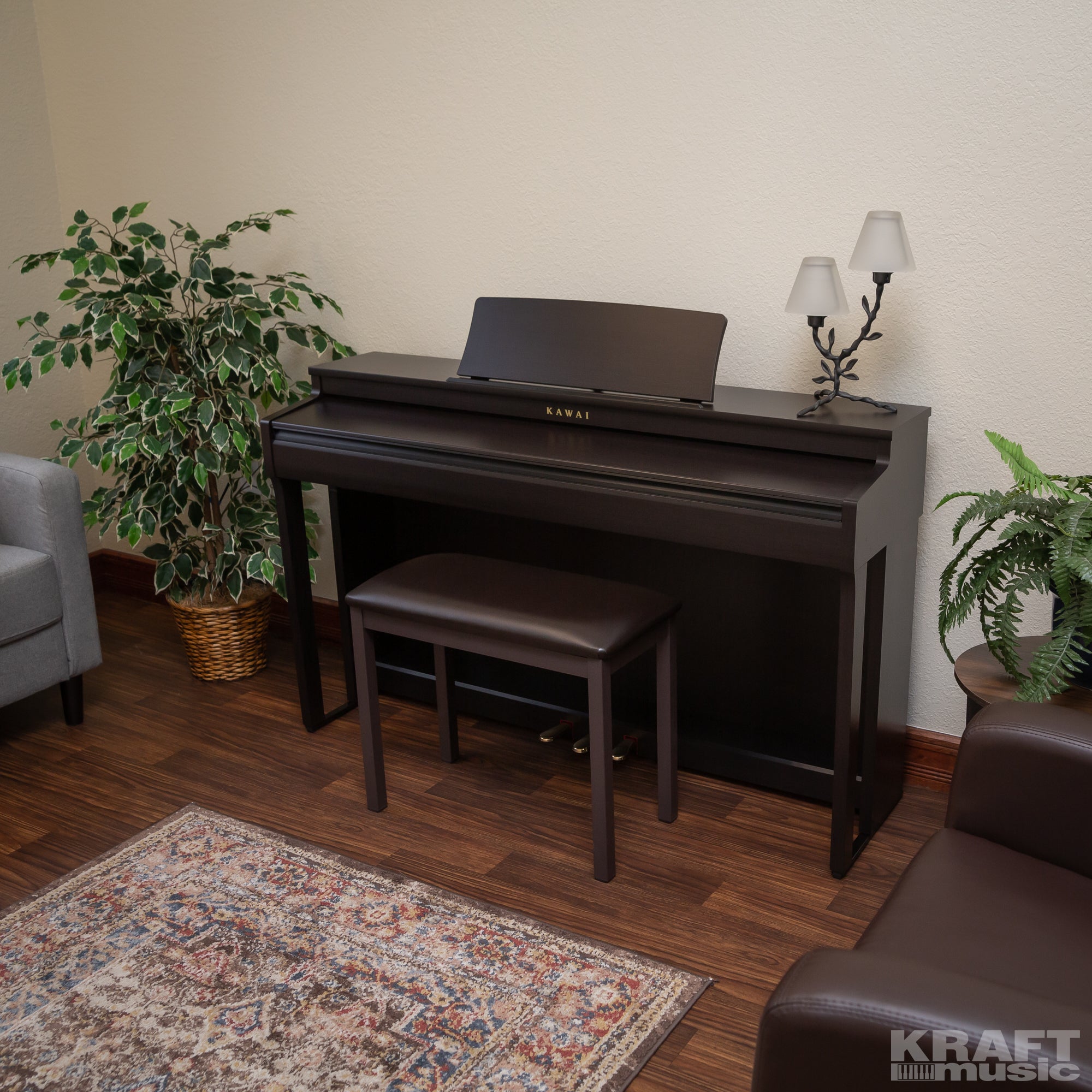 Kawai CN201 Digital Piano - Premium Rosewood – Kraft Music