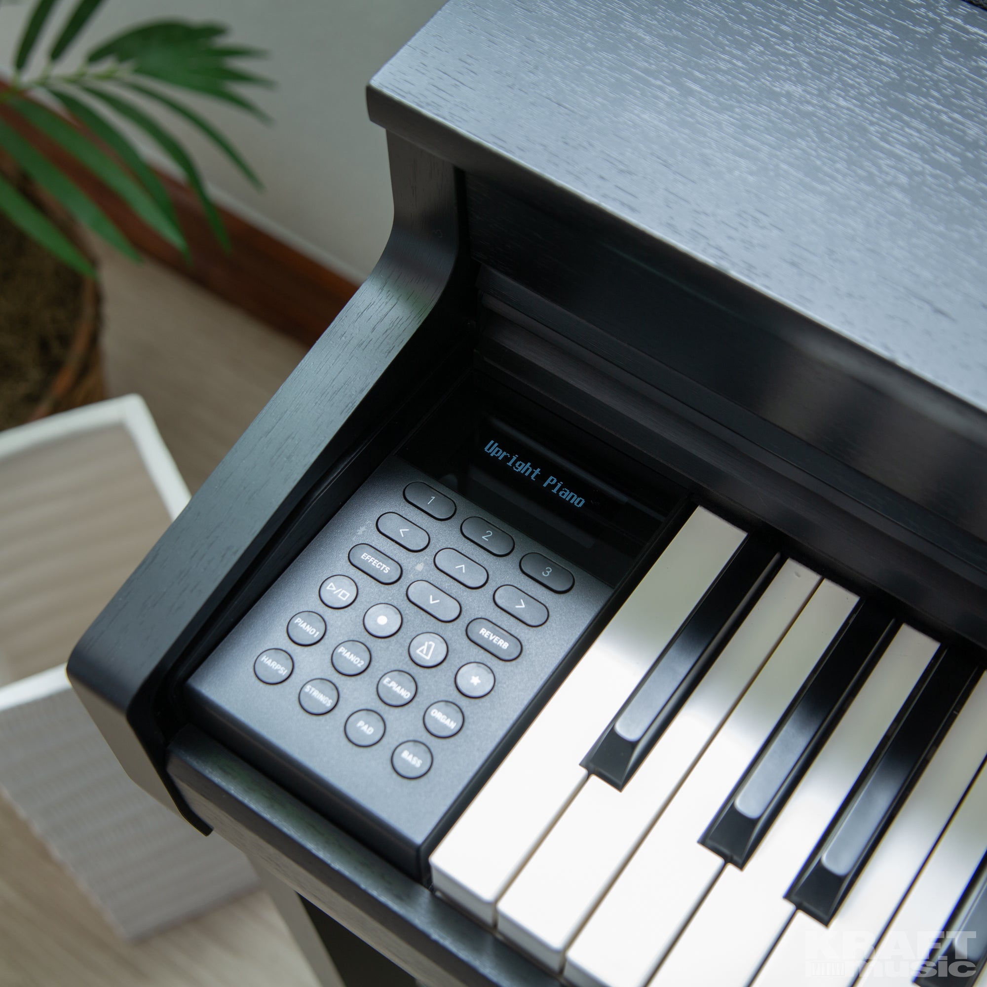 Kawai CN301 Digital Piano - Satin Black - Controls