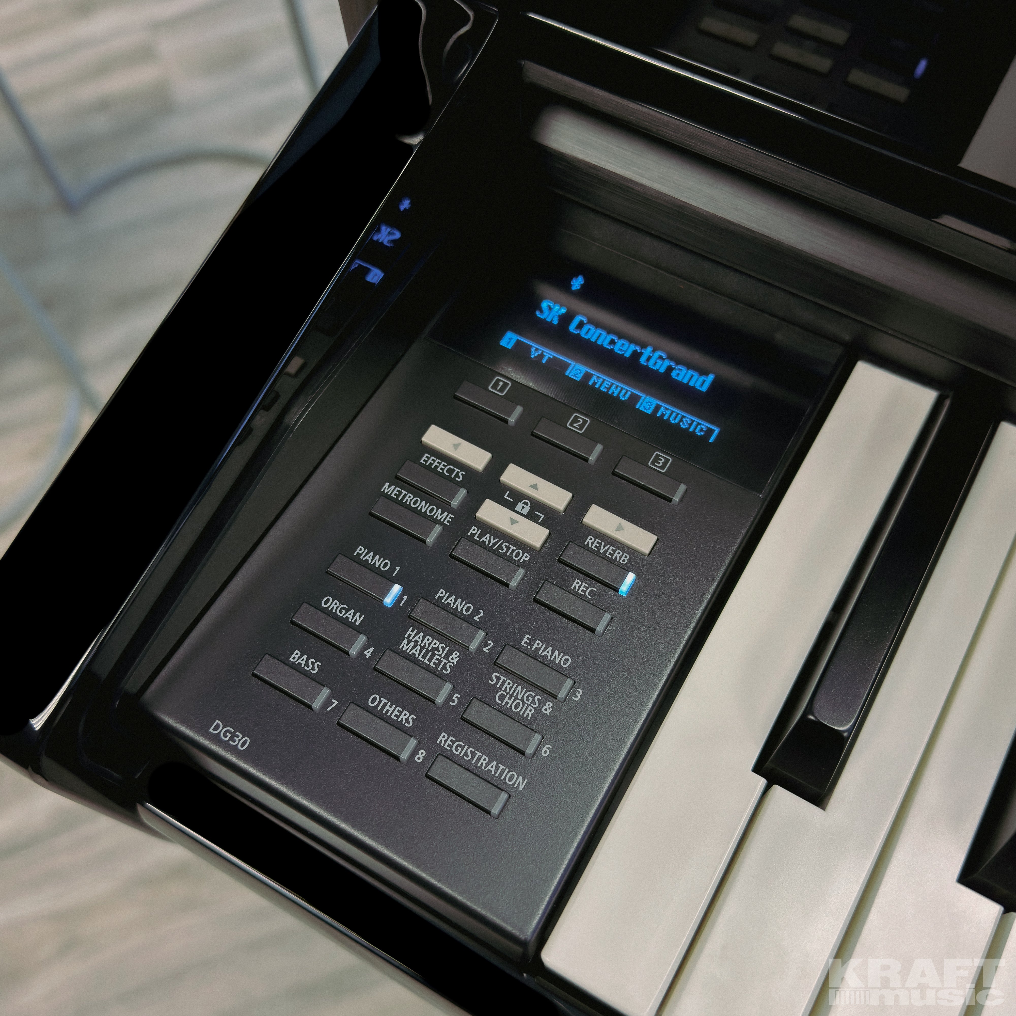 Kawai DG30 Digital Grand Piano - Ebony Polish – Kraft Music