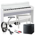 Korg LP-380U Digital Piano - White COMPLETE HOME BUNDLE PLUS