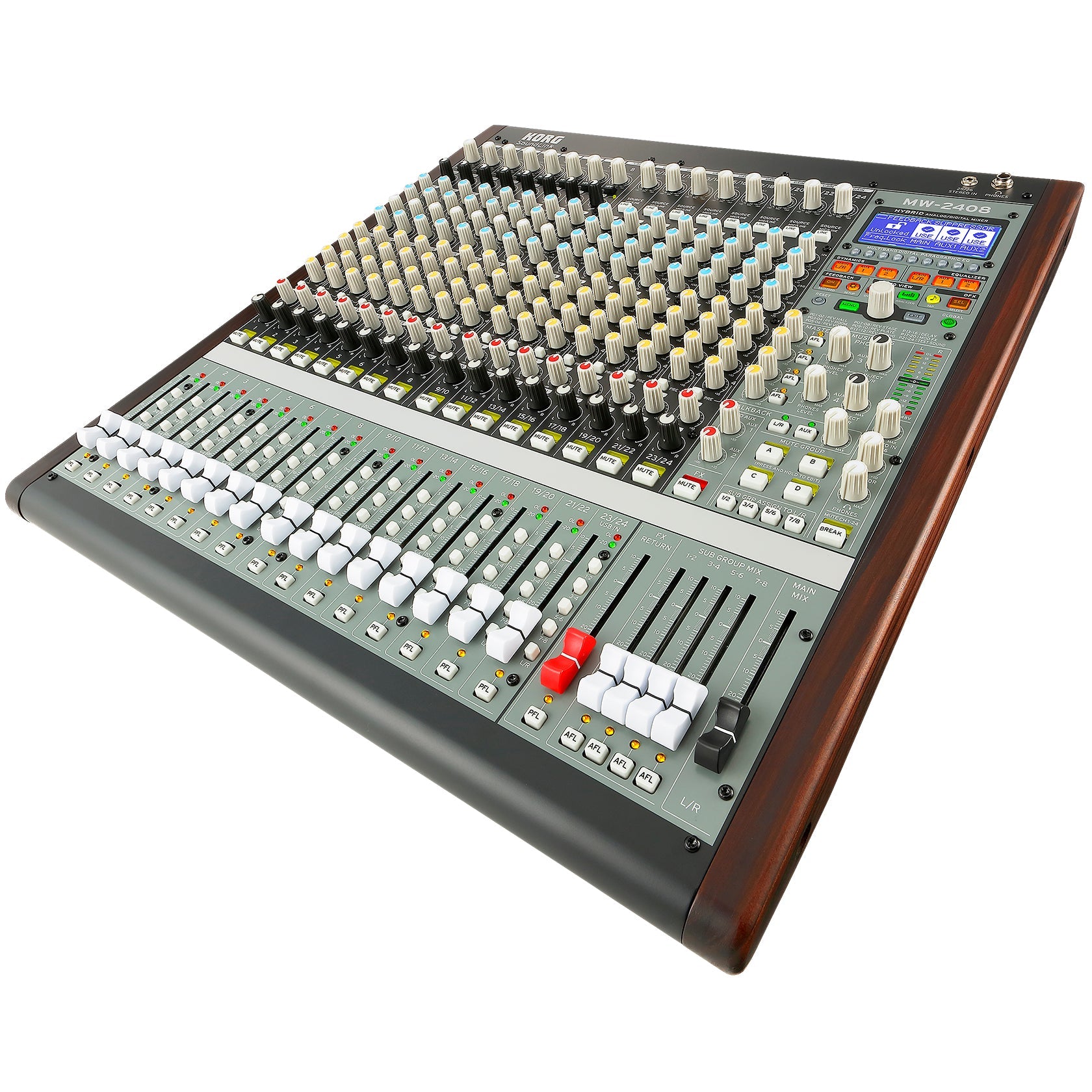 Korg Soundlink MW-2408 24-channel Hybrid Mixer, View 5
