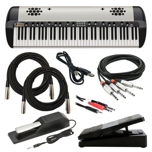 Korg SV-2S 73 Stage Vintage Piano - Vintage Creme CABLE KIT