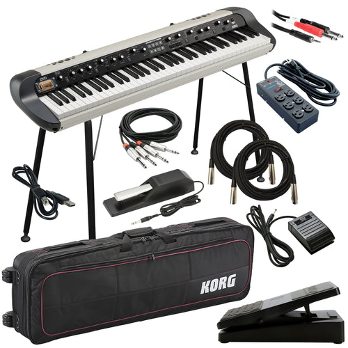 Korg SV-2S 73 Stage Vintage Piano - Vintage Creme STAGE RIG