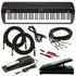 Korg SV-2 73 Stage Vintage Piano - Black CABLE KIT