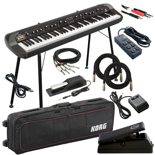 Korg SV-2 73 Stage Vintage Piano - Black STAGE RIG