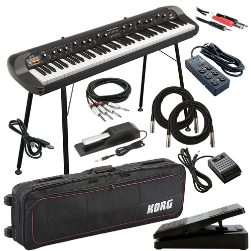 Korg SV-2 73 Stage Vintage Piano - Black STAGE RIG