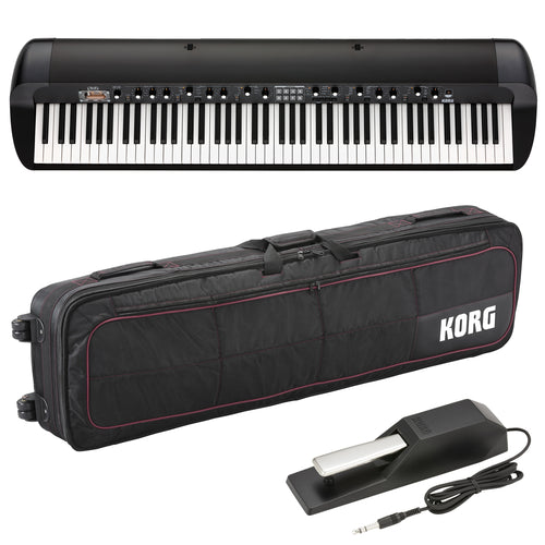 Korg SV-2 88 Stage Vintage Piano - Black CARRY BAG KIT