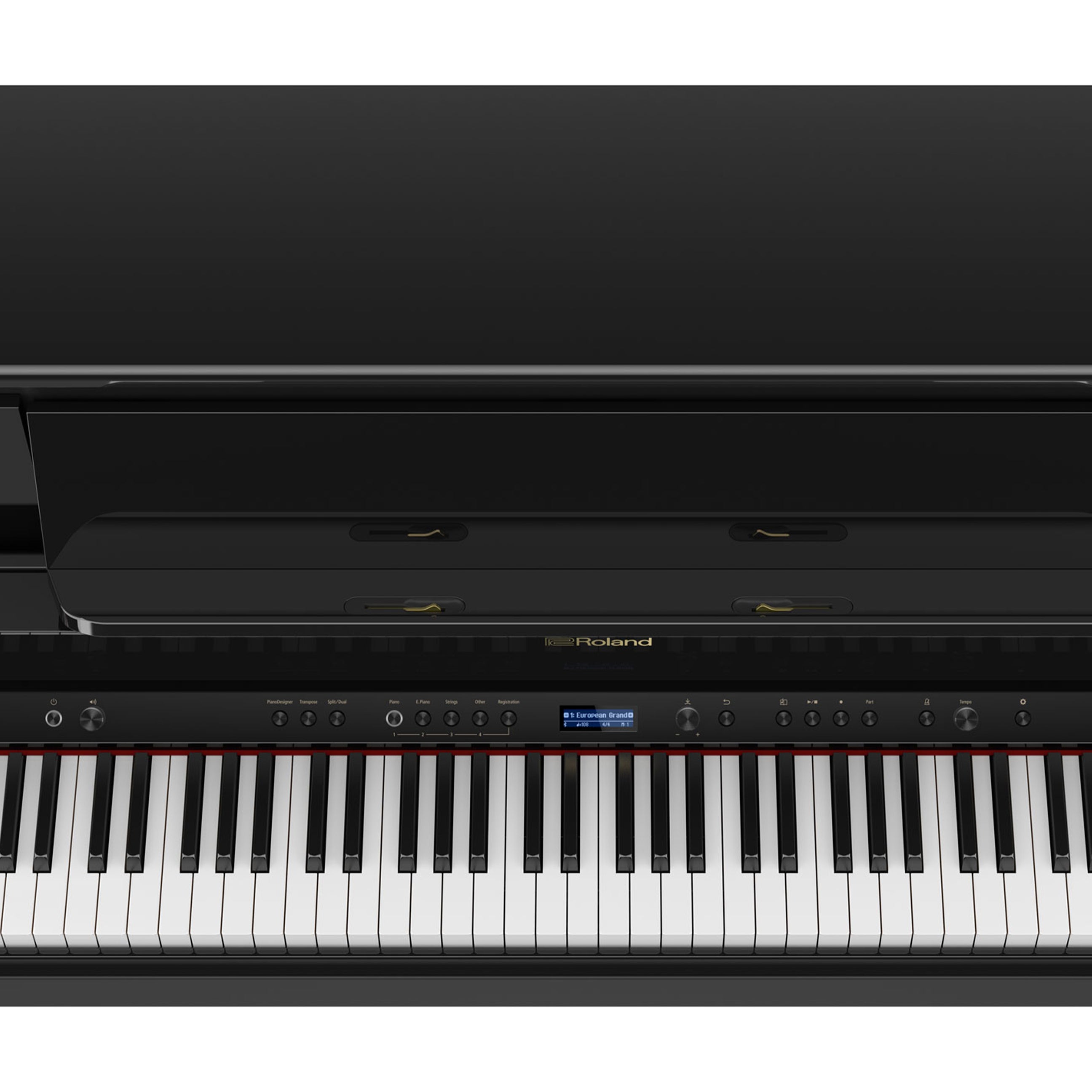 Roland LX708 Digital Piano Charcoal Black Kraft Music