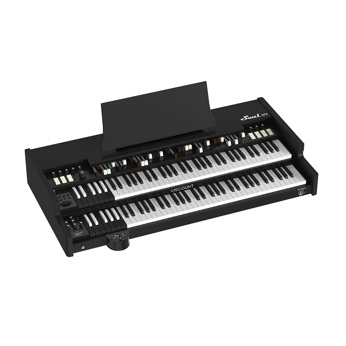 Viscount Legend SOUL 273 Digital Tonewheel Organ - Black, View 