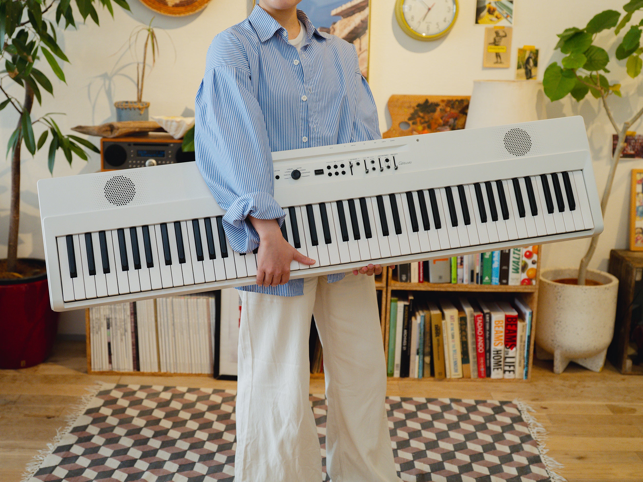 Liano LIVE! 88-Key Digital Piano – Livestream-Ready Keyboard for
