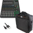 Collage image of the Mackie ProFX12v3+ 12 Channel Mixer CARRY BAG KIT